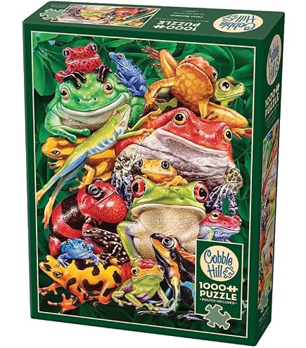 Cobble Hill Puzzle 1000 Pezzi 'Meravigliosi Minerali' – Fatto In USA – Carta Di Lino Antiriflesso – Ecologico – Include Poster