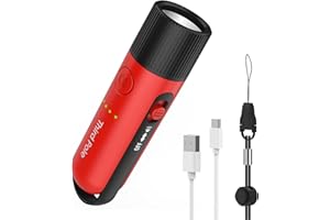 Third Pole 125dB Rechargeable Bear Horn,IPX4 Waterproof & LED Flashlight Bear Deterrent Device for Hiking, Camping, Outdoor S