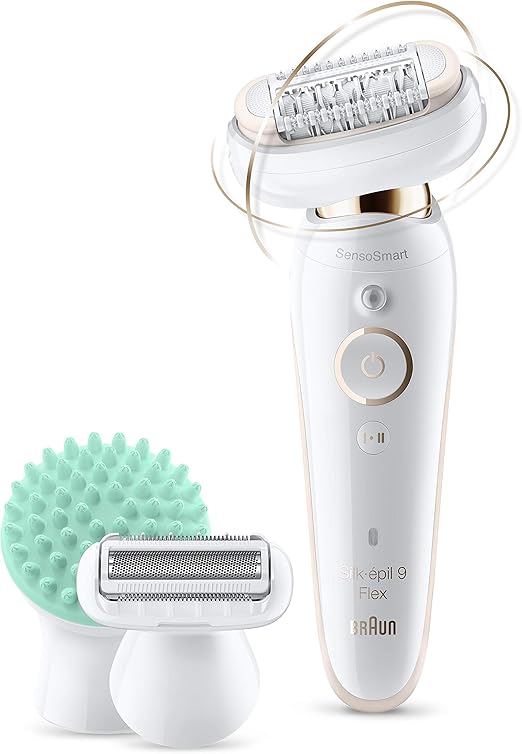 Braun Silképil 9 Flex 9020 Epilatore Elettrico Donna senza Fili