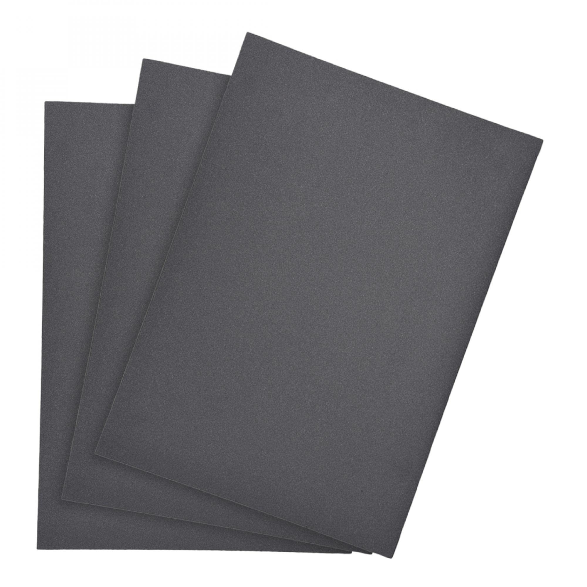 sourcing map 500 Grits Sanding Sheets 9-inch x 11-inch Wet Dry Silicon Carbide Sandpaper for Wood Furniture Metal Automotive Polishing 3pcs