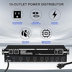 TONALUXE Power Conditioner for Audio Equipment, 10
