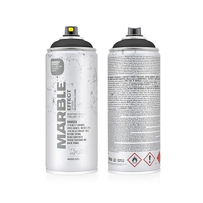 Montana Cans Montana Effect 400 ml Marble Color, Black Spray Paint
