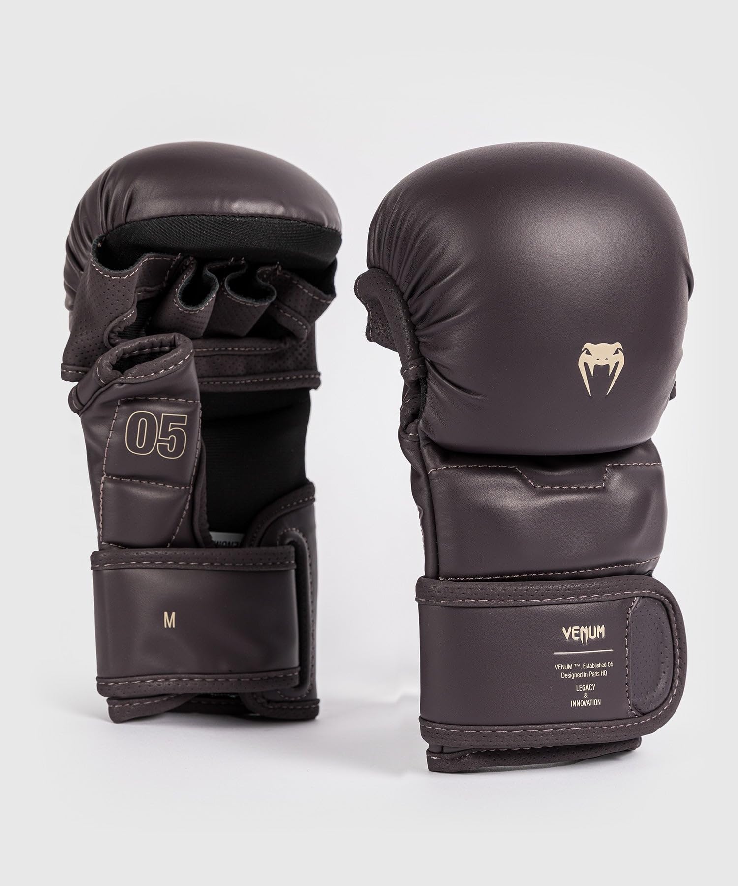Photo 1 of Venum Impact Evo MMA Sparring Gloves - Chocolate - Small