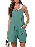 ANRABESS Womens Rompers Summer Casual Loose
