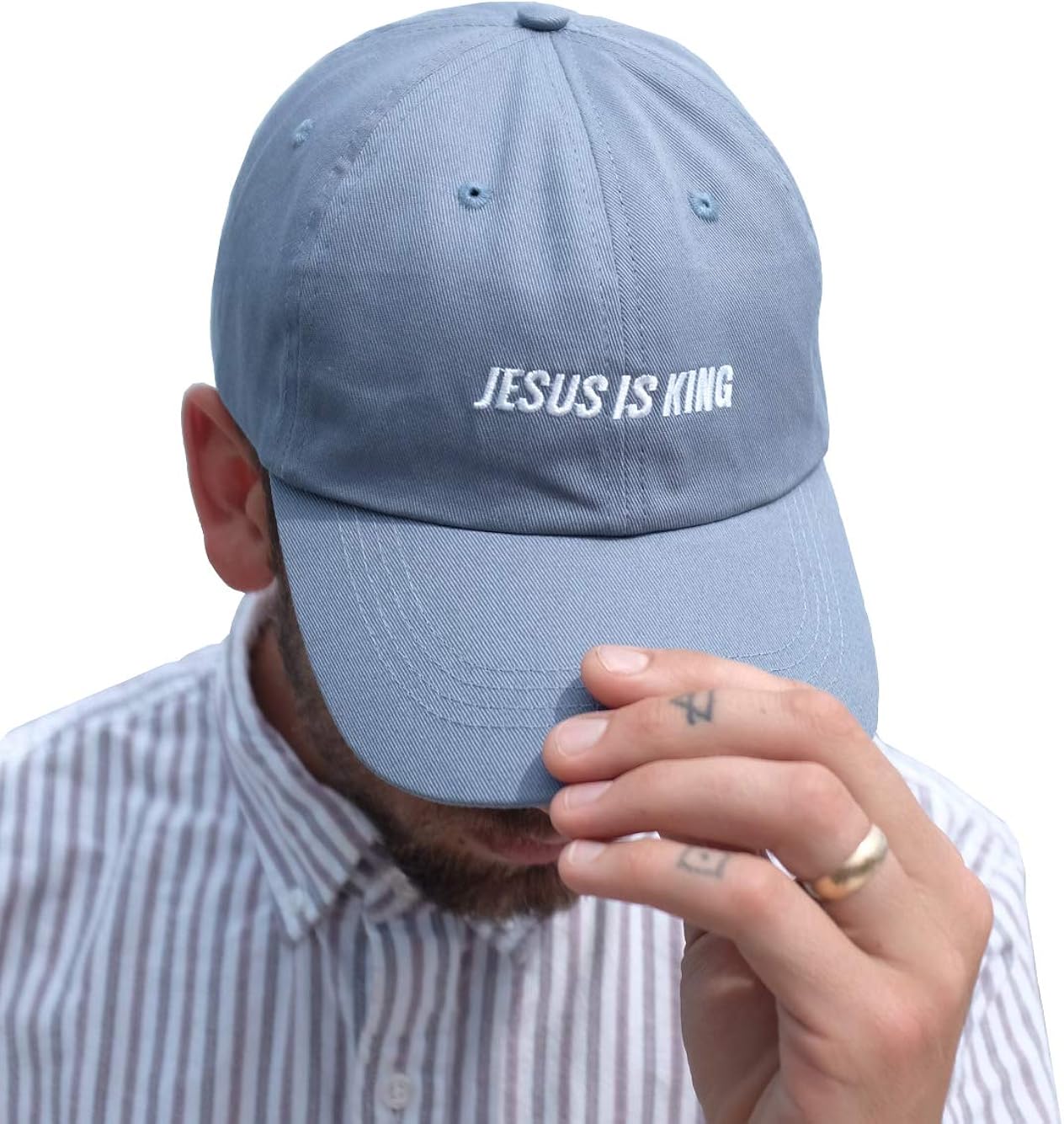 Seek First The Original Jesus is King Hat Unisex Jesus Hat Male and