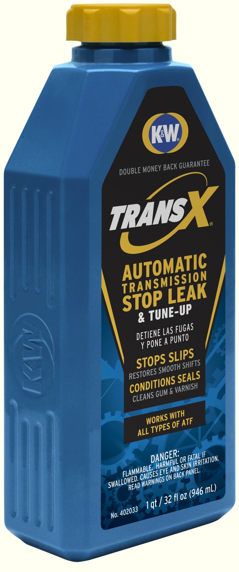 K&W 402033X6 TransX Automatic Transmission Stop Leak & TuneUp 32 Fl