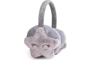 IPENNY Kids Winter Warm Soft Plush Earmuffs Boys Girls Soccer Ear Warmer for Outdoor