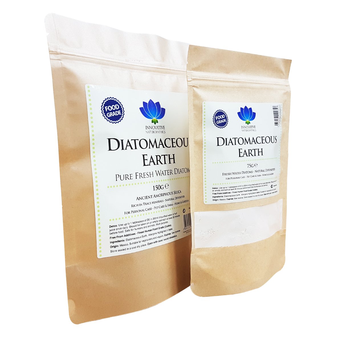 Diatomaceous Earth Pure Food Grade (75g) Buy Online in UAE