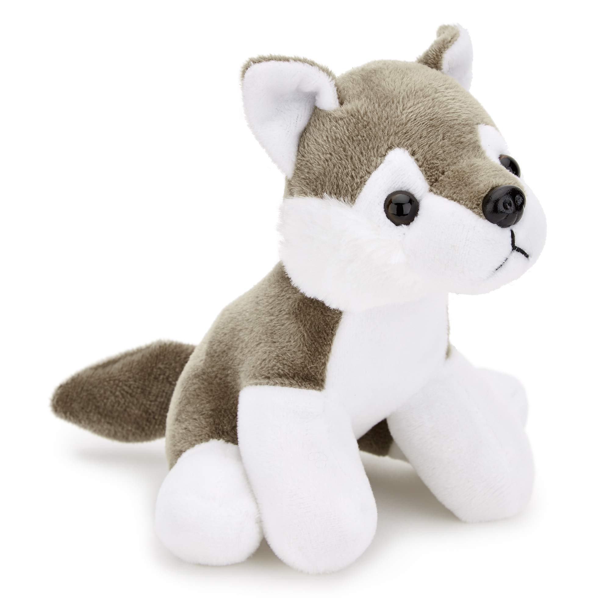 Zappi Co Children's Soft Cuddly Plush Toy Animal - Perfect Perfect Soft Snuggly Playtime Companions for Children (12-15cm /5-6") (Wolf) — image 1