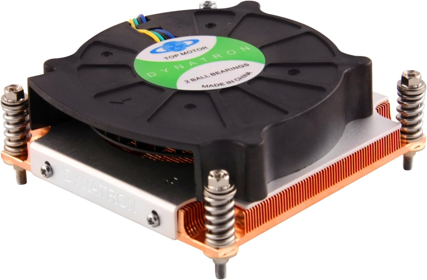 Dynatron K199 CPU Cooler – Processor cooler, 8 cm Fan, radiator refoidisseurs and, Socket LGA 1156 (H), 1000 RPM, 5000 Rpm)
