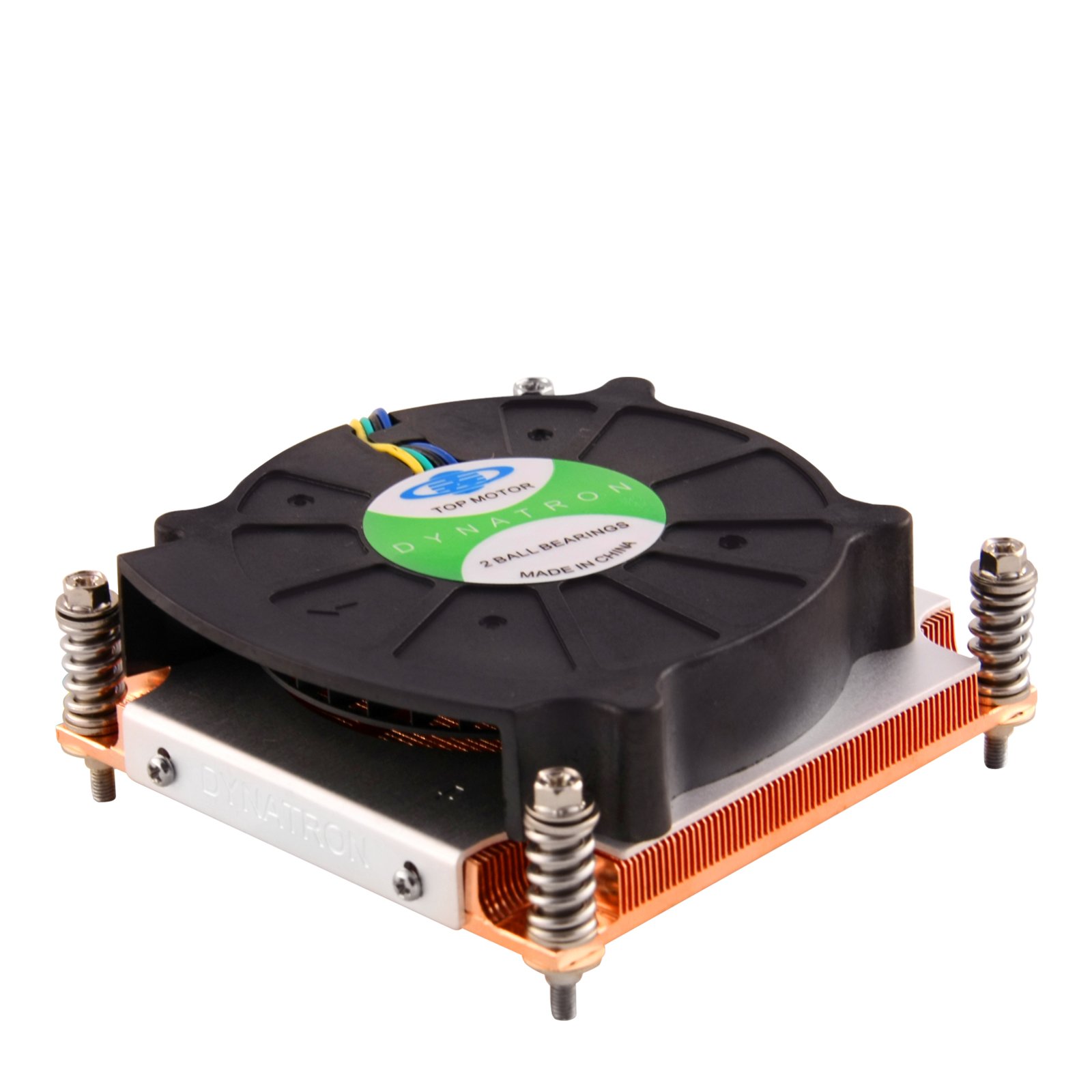 Dynatron K199 CPU Cooler – Processor cooler, 8 cm Fan, radiator refoidisseurs and, Socket LGA 1156 (H), 1000 RPM, 5000 Rpm)