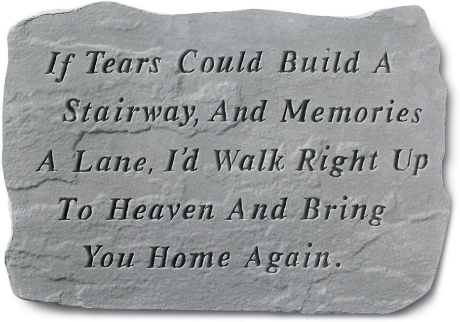 Hardscaping Materials - Design Toscano If Tears Could Build A Stairway: Cast Stone Memorial Garden Marker