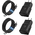 Android Phone Charger Type C Charger with 10 FT C Charger Cable Fast Charging for Samsung Galaxy S10/S10e/S10+/S9/S9+/S8/S8+/S23/S22/S21 Ultra/S20/Note 20/Note 10/Note 9/8/S24/S24 Plus/S24 Ultra,2Pack