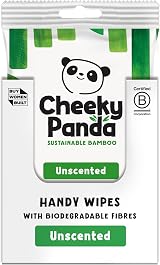 The Cheeky Panda Bamboo Hand Wipes 12 Packs of 12 Travel Wipes