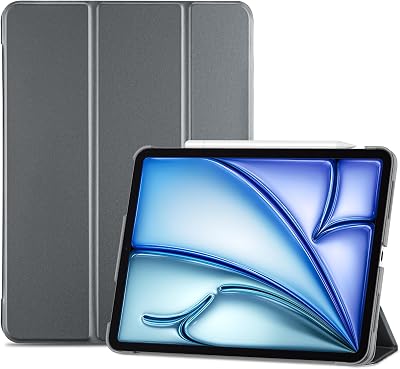 ProCase Smart Case for iPad Air 11 inch M4/M3/M2 & Air 5th/4th – Auto Sleep