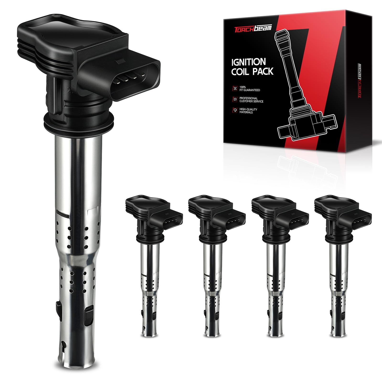 Torchbeam 5 Pack Ignition Coil UF575 Fit for 2005