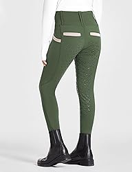 FitsT4 Sports Girls Riding Pants Full Seat High