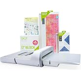 AccuQuilt GO! Big Just Add Fabric 12" Block Starter Pack | Includes Electric Fabric Cutter, Qube Mix &amp; Match Dies, Strip Cutter, Cutting Mat, and a Guide By Eleanor Burns
