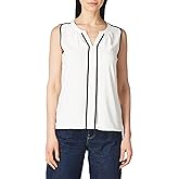Calvin Klein Women's Sleeveless Splitneck Top