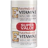 Fruit of the Earth Vitamin-E Cream, Collagen, Anti-Aging, 4oz/2pk