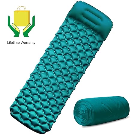 STCT STREET CAT Camping Isomatte Kleines Packmaß - Ultraleichte Isomatte - Aufblasbare Luftmatratze - Schlafmatte für Camping
