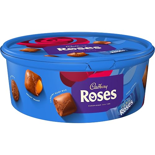 Cadbury Roses Tub Milk Chocolates Assortment, 550g