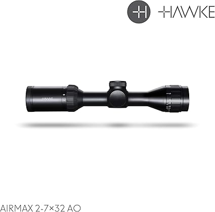 Hawke Sport Optics 13100 Black Absolute 32mm 1 25 Aluminum Airmax 2 7x32 Amx Riflescope Gun Scopes Amazon Canada
