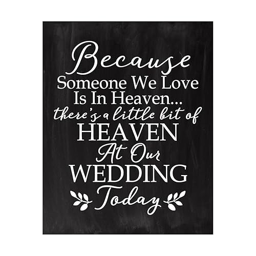 Amazon Com Chalkboard Print Because Someone We Love Is In