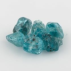 CRYSTALIS (30cts.) Blue Zircon Raw Crystals Loose
