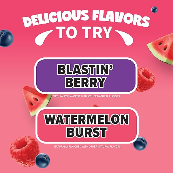MOTT’S ACTIVE BLASTIN’ BERRY HYDRATING JUICE BEVERAGE, 8 FL OZ BOTTLES, 24 COUNT (4 PACKS OF 6), MADE WITH NATURALLY SOURCED ELECTROLYTES & COCONUT WATER, GLUTEN & CAFFEINE-FREE, KOSHER