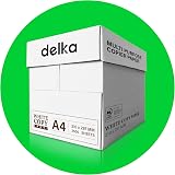 delka Multi-Purpose A4 Printer Paper 75gsm Pack of 5 Reams 2500 Sheets view 1