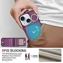 Jcxtrombulous Crossbody Wallet Case for iPhone