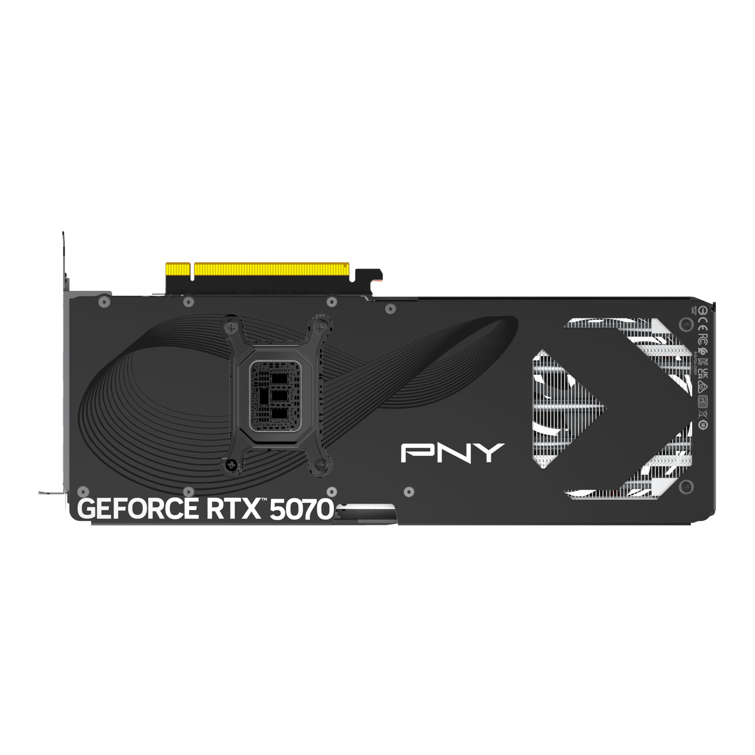 PNY NVIDIA GeForce RTX™ 5070 12GB Overclocked Triple Fan Graphics Card (DLSS 4, PCIe® 5.0, HDMI®/DP 2.1, 2.4-Slot)