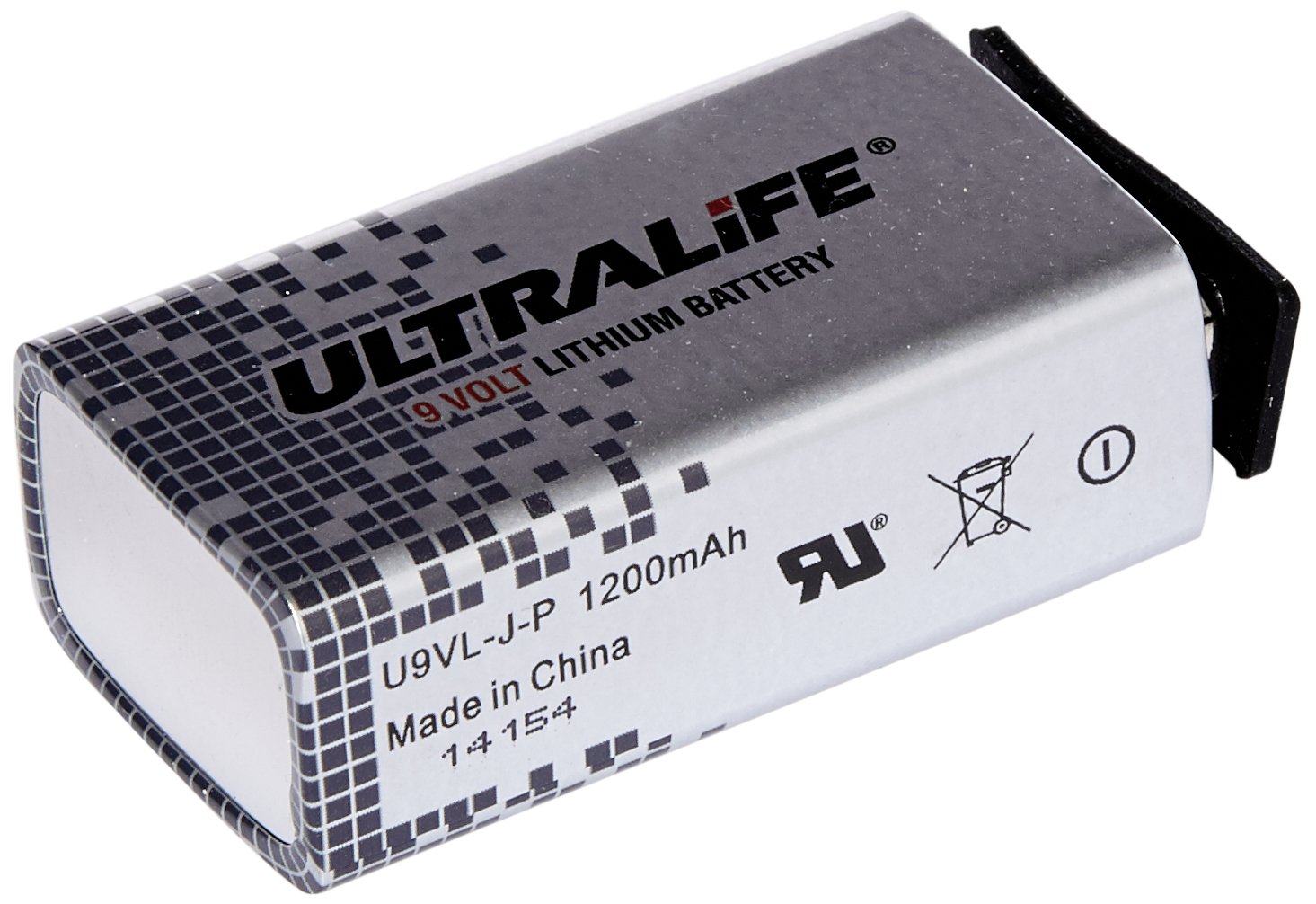 Ultralife Lithium Battery 9 Volt/EBlock / U9VL Amazon.co.uk Electronics