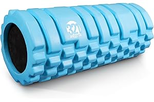 321 STRONG Foam Roller - Medium Density Deep Tissue Massager for Muscle Massage and Myofascial Trigger Point Release, with 4K eBook