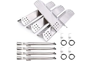 Criditpid Replacement Parts for Nexgrill 720-0830H 720-0830D, Members Mark 720-0830F, BHG 720-0783H Grill, Heat Plate Shields Grill Burners Igniter for Nexgrill 4 Burner 720-0830H Home Depot