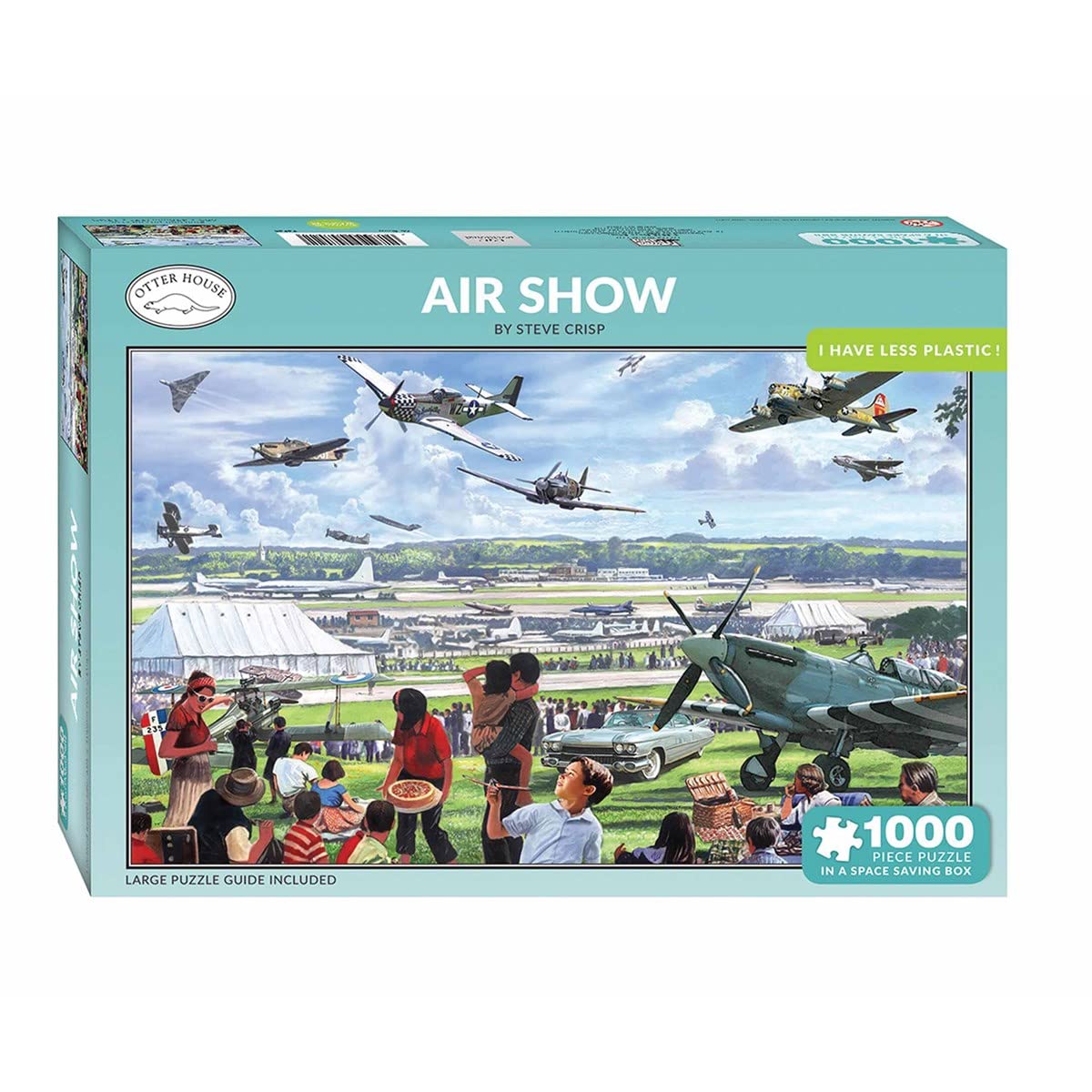 Otter House 1000 Piece Rectangular Jigsaw - Air Show