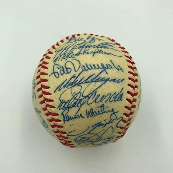 Rare 1989 Los Angeles Dodgers Team Signed Autographed Baseball