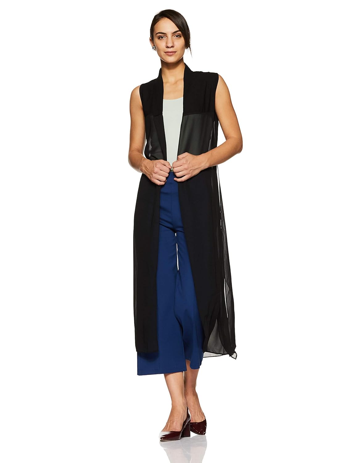 w for woman women's cape gilet