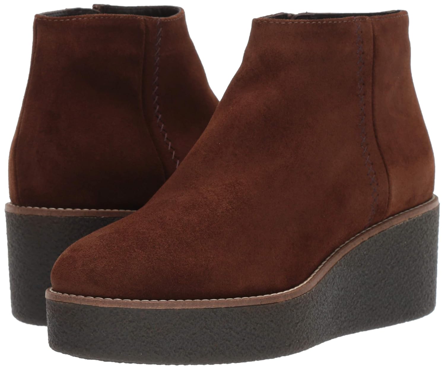 aquatalia vina suede platform booties