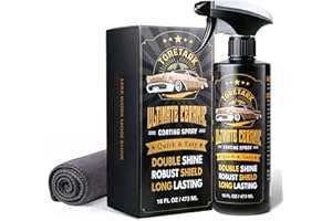 Toretark Ceramic Coating for Cars Odorless Car Wax Spray Premium Persistently Polish Cleaner High Hydrophobic & Gloss Polishe