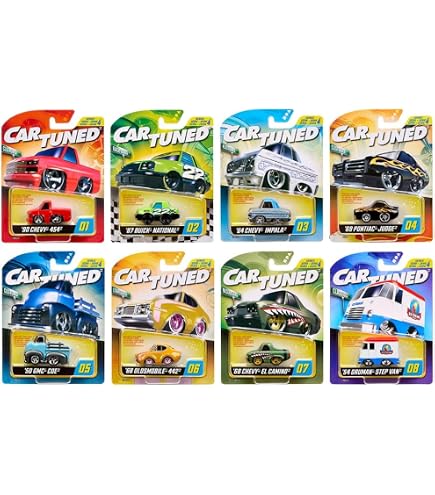 thumbnail image 2 of Car Tuned 2025 JDM Tuners Diecast Set (8 Pack) - 1:64 Scale Collectibles #558675 2 of 5