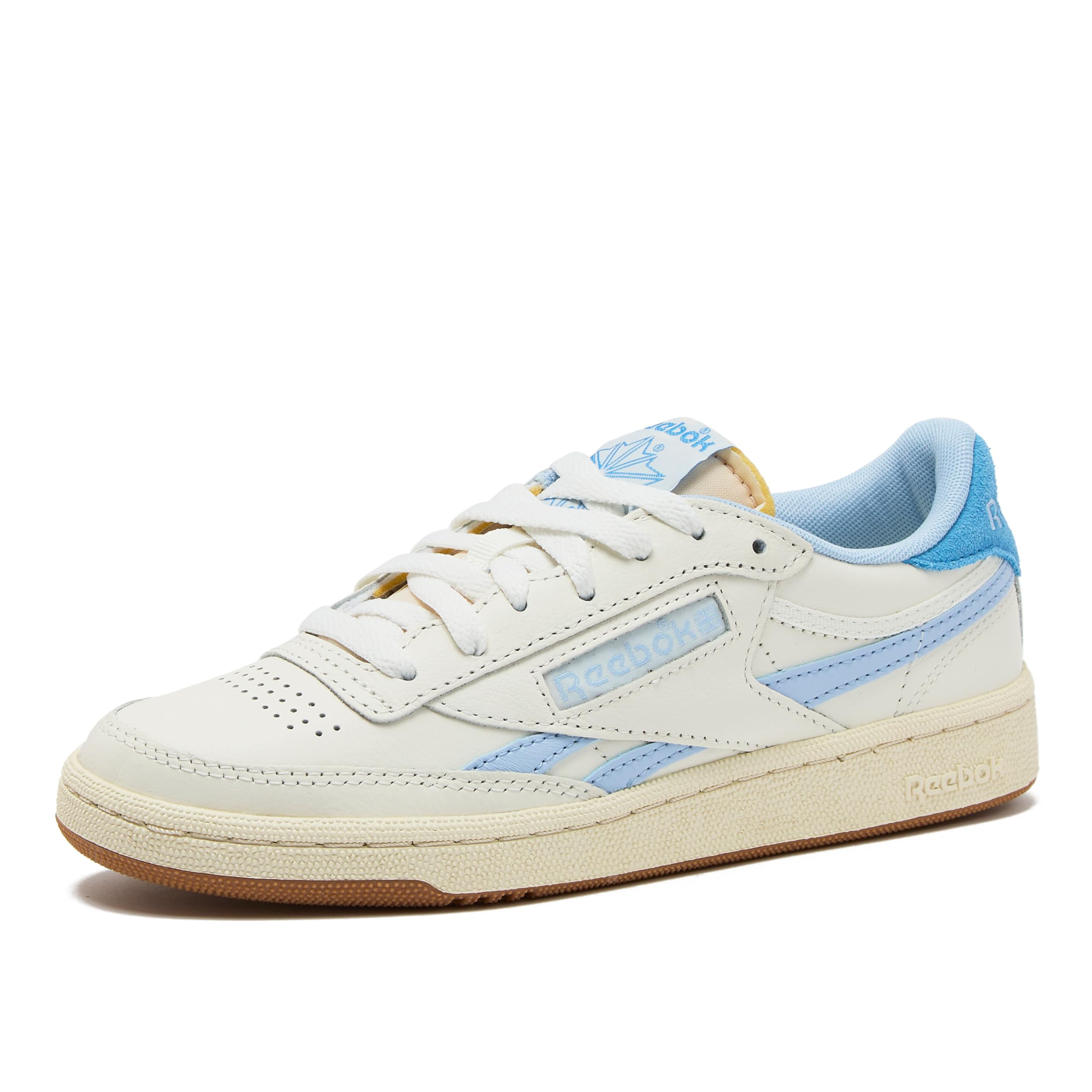 Photo 1 of Reebok Club C Revenge Vintage Womens Shoes, Casual Women's Fashion Sneakers, Chalk/Y2K Blue/Recovery Blue, 8