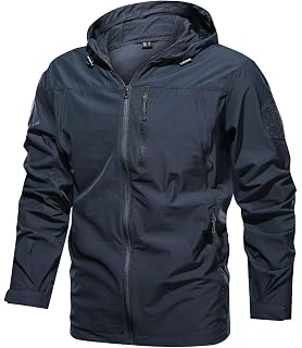 Download Download Mens Hooded Windbreaker Jacket Mockup PNG ...
