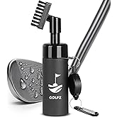 GOLFZ Premium 2-in-1 Golf Club & Groove Cleaner Brush