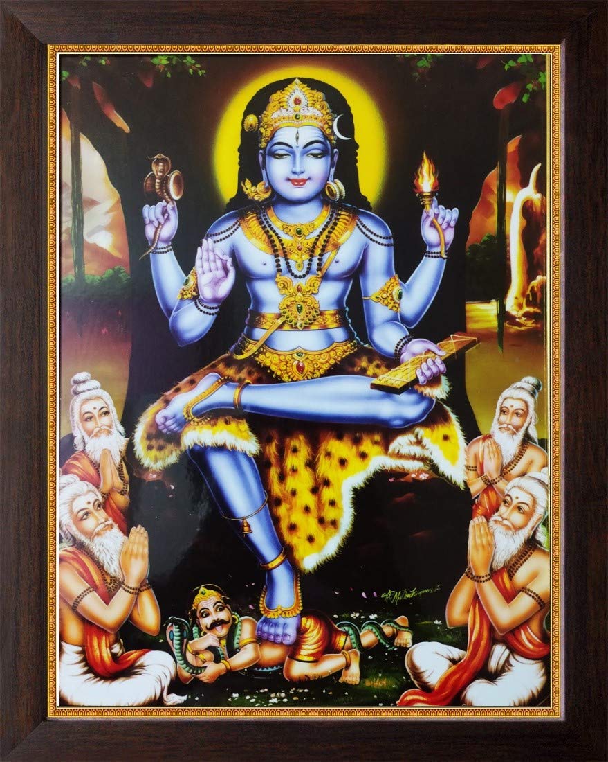Buy 7 Hills Store God Dakshinamurthy/Dakshinamoorthy Wall Hanging Photo