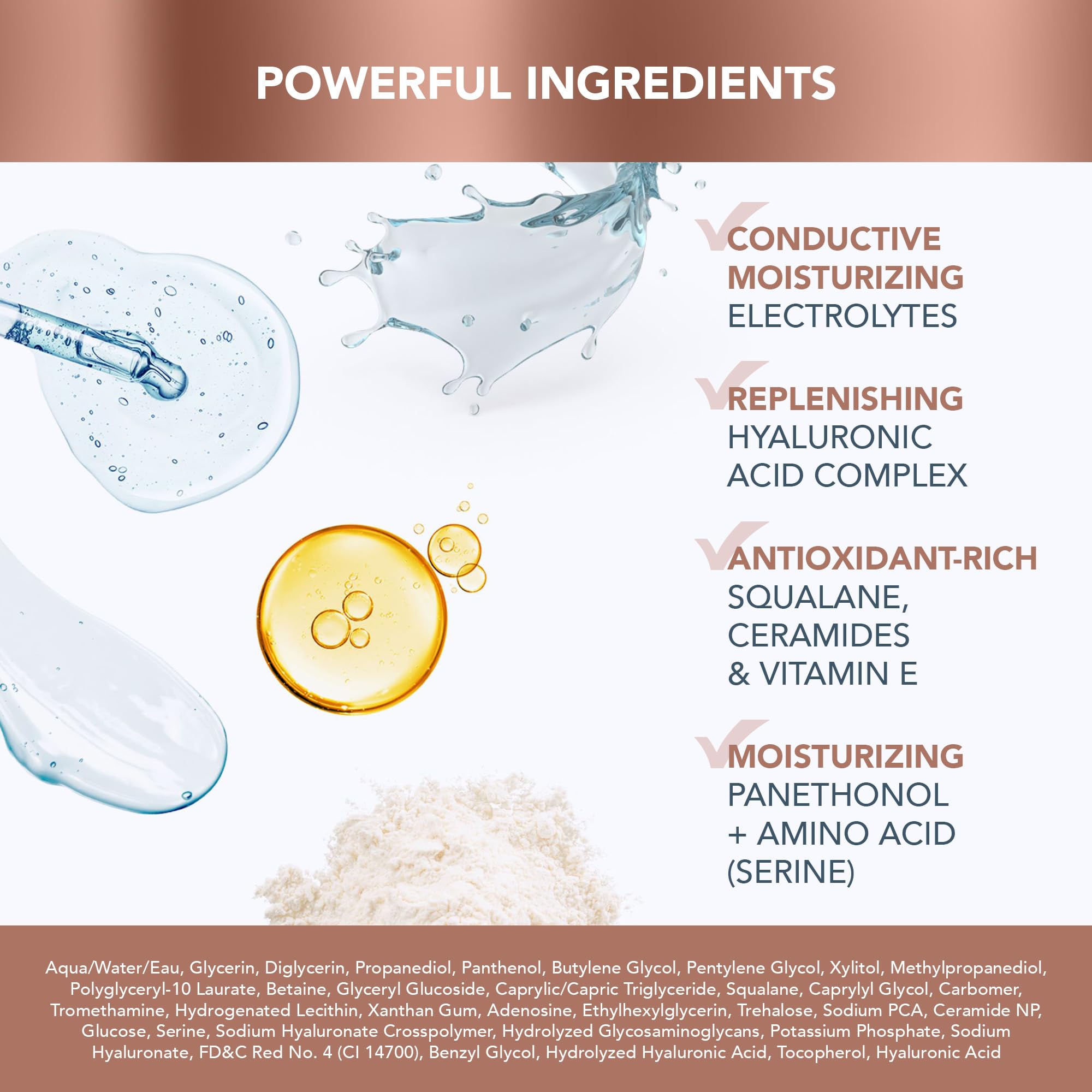 FOREO SUPERCHARGED Serum 2.0 – Conductive Skincare Gel – Hyaluronic Acid & Squalane – Vegan – Clean Formula – 1 fl.oz