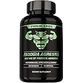 Prime Labs Fadogia Agrestis for Men - 600mg per Serving - Promotes Performance, Strength, & Energy - Non-GMO, Third-Party Tested, Made in The USA - 180 Capsules / 90-Day Supply