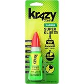 Krazy Glue Max Bond Gel EZ Squeeze, Extra-Strong No Run Superglue (4g) | Fast-Setting Adhesive for Plastic, Ceramic, Wood, Rubber, Metal &amp; Leather, Impact-Resistant, Holds Over 1000 Lbs*