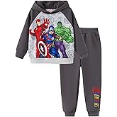Marvel Spiderman Cosplay Costume Avengers 2 Pcs Pocket Hoodie&Pants Hulk Hooded Outfit Venom Captain America Apparel Kid 2-9Y